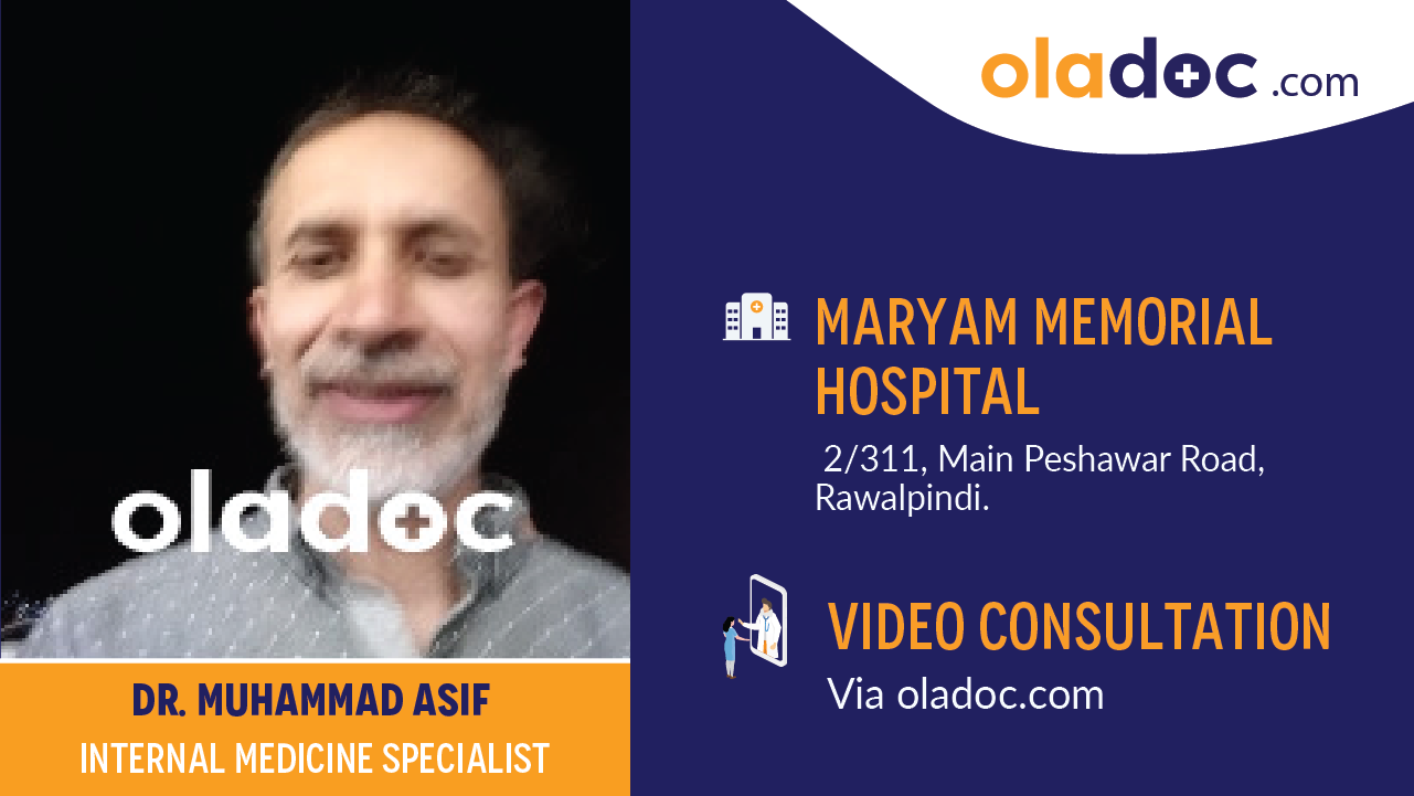 Practice locations of Dr.Muhammad Asif